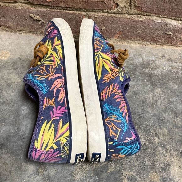 Sperry Seacoast Seaweed Sneakers Size 9 - Picture 6 of 10